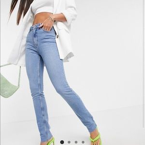 'ASOS' Mid-Rise Denim